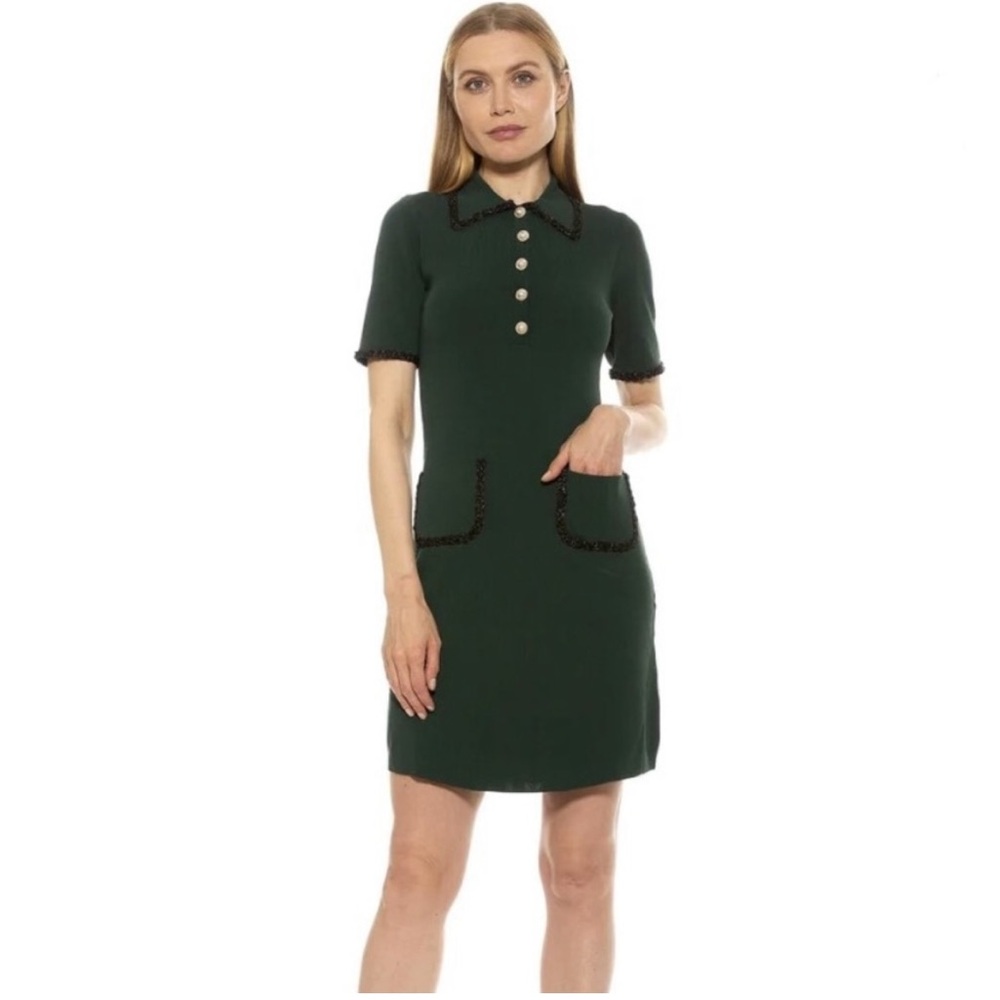 Alexia Admor Emerald Green Mini Dress